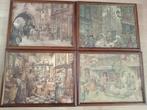 Platen 4 van Anton Pieck, Antiek en Kunst, Ophalen