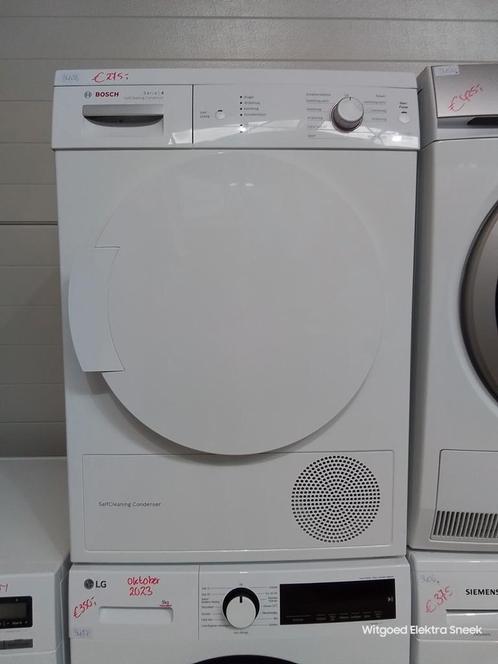 Bosch Serie 4 warmtepompdroger, 3 maand gar 3486, Witgoed en Apparatuur, Wasdrogers, Refurbished, Condens, Voorlader, 6 tot 8 kg