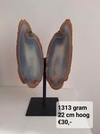 agaat vlinder, Verzamelen, Mineralen en Fossielen, Ophalen of Verzenden, Mineraal