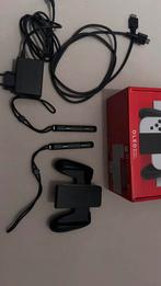 Nintendo Switch OLED - Nieuwstaat + Bon + Extra's, Ophalen of Verzenden, Zo goed als nieuw, Met 2 controllers, Switch OLED