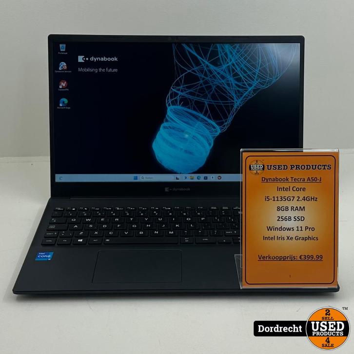 Dynabook Tecra A50-J Laptop | Intel Core i5-1135G7 2.4GHz 8G, Computers en Software, Windows Laptops, Zo goed als nieuw, 15 inch