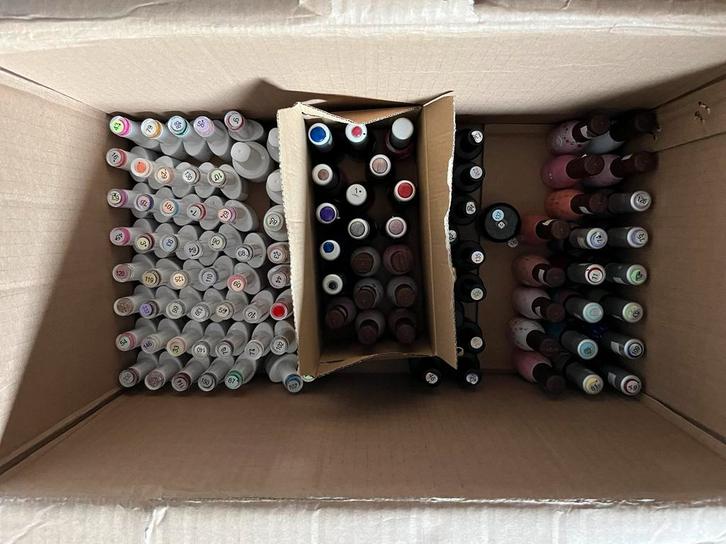 Partij nagelproducten |magnetic nails design |pns | bo nails, Sieraden, Tassen en Uiterlijk, Bedels, Zo goed als nieuw, Overige merken