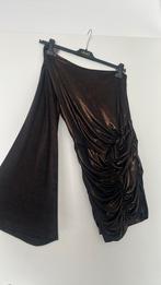 Zara jurk metallic Brown, Kleding | Dames, Jurken, Ophalen, Zo goed als nieuw