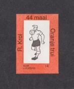 Lucifermerk Ruud Krol Voetbal Ajax Napoli Oranje., Ophalen of Verzenden, Zo goed als nieuw