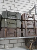 Munitie kisten 6 stuks hetzelfde formaat, Verzamelen, Militaria | Algemeen, Ophalen, Landmacht, Nederland, Kist of Geocache
