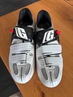 Prachtige wit/zilver en zwarte Gaerne fietsschoenen, maat 42, Schoenen, Overige maten, Ophalen of Verzenden, Zo goed als nieuw