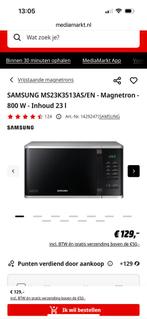 Magnetron - Zeer goed, kleine beschadiging glasplaat, Witgoed en Apparatuur, Gebruikt, Ophalen of Verzenden, Magnetron, Draaiplateau