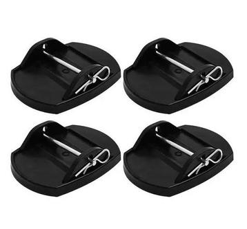 Onderlegschijven met Stalen Pen 4st. beschikbaar voor biedingen