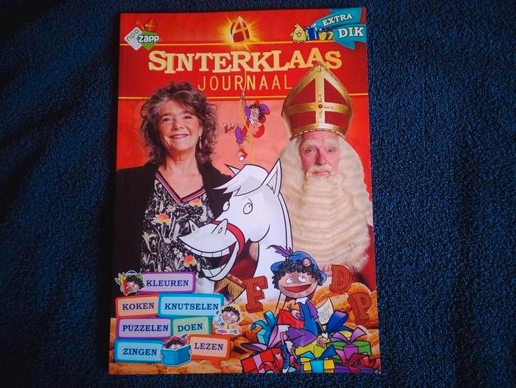 Sinterklaas journaal doeboek 2021, Diversen, Sinterklaas, Nieuw, Ophalen of Verzenden