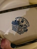 Antiek Furnivals Staffordshire Dickens Coaching Days Bord, Ophalen of Verzenden