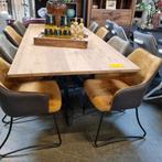 Eetkamerstoelen Garda stof, Ophalen, Overige kleuren, Nieuw, Vier