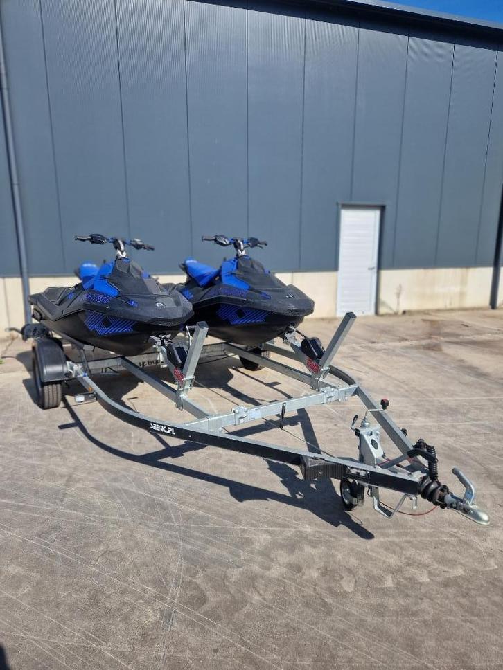 2 x Seadoo Spark Trixx 90 inclusief dubbele trailer, Watersport en Boten, Jetski's en Waterscooters, Gebruikt, 70 tot 120 pk, Benzine