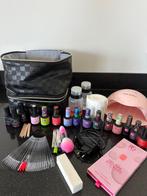 Complete Pink Gellac Set – Zo goed als nieuw!, Overige kleuren, Ophalen of Verzenden, Zo goed als nieuw, Handen en Nagels