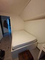 IKEA Brimnes Bed 140x200 WIT met Lades & Lattenbodem, Ophalen, Gebruikt, Wit, 140 cm