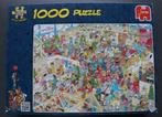 Jan van Haasteren: The winter fair, Jumbo legpuzzel 1000 st., Ophalen of Verzenden, 500 t/m 1500 stukjes, Zo goed als nieuw, Legpuzzel