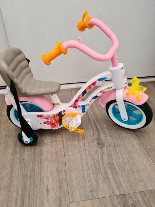 Babyborn fiets,paard,kleertjes, pop,maxicosi, Kinderen en Baby's, Speelgoed | Poppen, Zo goed als nieuw, Babypop, Ophalen of Verzenden