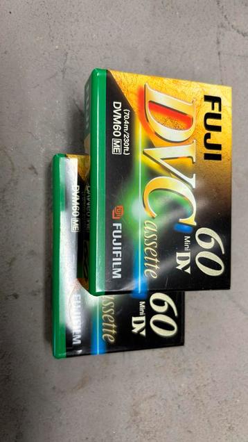2x Mini DV Tapes - 60 Min - Nieuw! beschikbaar voor biedingen
