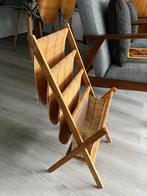 Spaans vintage bamboe lectuurbak, tijdschriftenhouder, Huis en Inrichting, Woonaccessoires | Krantenbakken en Lectuurbakken, Ophalen of Verzenden