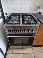 gasfornuis met elektrische oven, Witgoed en Apparatuur, Fornuizen, Ophalen, Gebruikt, 4 kookzones, Gas