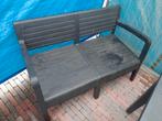 gratis af te halen tuinbankje, Tuin en Terras, Tuinbanken, Ophalen, Gebruikt, Kunststof