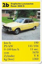 C402 autokaartje 2b rover 3500 s, Ophalen of Verzenden, Zo goed als nieuw, Auto's