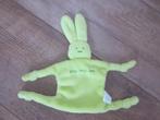 PEAS for all, mintgroen zacht pluche knuffeldoekje konijn, Ophalen of Verzenden, Nieuw, Konijn