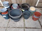 Bloempotten plastic, Ophalen, Kunststof, Gebruikt, Rond