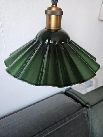 Vintage emaille lampenkapje  beschikbaar voor biedingen