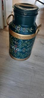 Mooie handbeschilderde melkbus, Antiek en Kunst, Antiek | Vazen, Ophalen