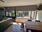 Vouwgordijnen grijs Veneta, Huis en Inrichting, Stoffering | Gordijnen en Lamellen, Ophalen, Grijs