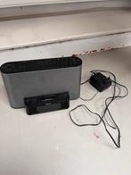 Sony Speaker Dock met Radio en iPod Dock, Ophalen of Verzenden, Gebruikt, Radio, Met cd-speler