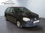 Volkswagen POLO 1.4-16V Optive - Hele nette auto - NAP, Voorwielaandrijving, Gebruikt, 4 cilinders, Zwart