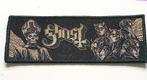 Ghost Papa Emeritus + band strip patch g218 size 6x16.5 cM, Nieuw, Kleding, Verzenden