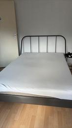 Ikea bed 140x200, Tweepersoons, Zo goed als nieuw, 200 cm, Metaal