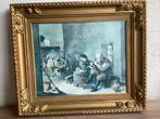 Schilderij David Teniers Roken in Herberg.., Antiek en Kunst, Ophalen of Verzenden