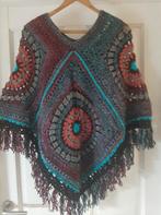Handgemaakte Poncho - Nieuw!, Kleding | Dames, Truien en Vesten, Overige kleuren, Maat 42/44 (L), Nieuw, Ophalen of Verzenden