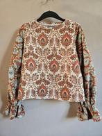 Bijzonder mooie top met wijde pofmouwen van ZARA mt. S, Overige kleuren, Zara, Nieuw, Ophalen of Verzenden