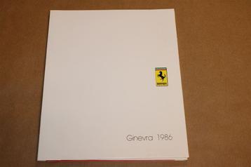 Reclame-uitgave - Ferrari - 1986 beschikbaar voor biedingen