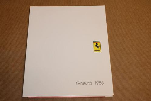 Reclame-uitgave - Ferrari - 1986, Boeken, Auto's | Folders en Tijdschriften, Zo goed als nieuw, Ferrari, Ophalen of Verzenden