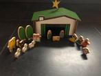 Houten Kerststal Nijntje Stijl, Ophalen of Verzenden, Zo goed als nieuw, Complete set
