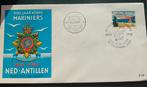 Ned. Antillen 1965 - 300 Jaar Korps Mariniers Eerste Dag, Postzegels en Munten, Ophalen of Verzenden, Gestempeld