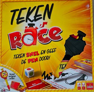 Teken race ︎ bordspel ︎ ZGAN ︎ beschikbaar voor biedingen