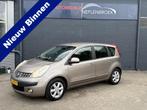 Nissan Note 1.4 Pure Bj 2006 hoge zit Airco,Clima,Cv,15inch, Voorwielaandrijving, Stof, Gebruikt, Zwart