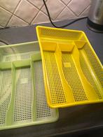 Retro bestekbabjes, Ophalen of Verzenden, Gebruikt, Kunststof, Bestekset