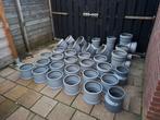 31x  pvc hulpstukken 250mm, Bochten, Pvc, Nieuw, Ophalen of Verzenden