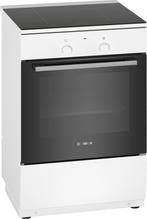 Bosch fornuis met inductie kookplaat, Ophalen, Zo goed als nieuw, 45 tot 60 cm, Oven