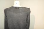High knit High Use gebreide trui grijs label achterkant M, Maat 38/40 (M), Verzenden, High use, Zo goed als nieuw