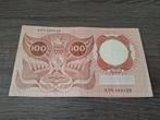 Replacement biljet 100 gulden Erasmus, 1953, Postzegels en Munten, Bankbiljetten | Nederland, Ophalen of Verzenden, 100 gulden