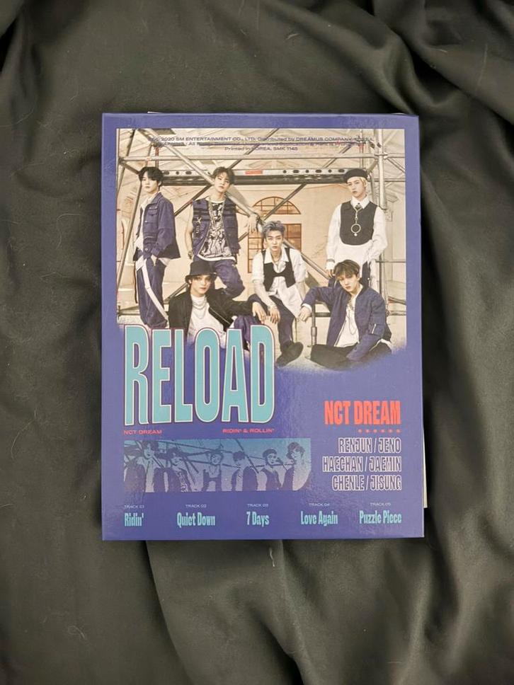 NCT Dream Reload Ridin version (incomplete), Cd's en Dvd's, Cd's | Wereldmuziek, Zo goed als nieuw, Aziatisch, Ophalen of Verzenden