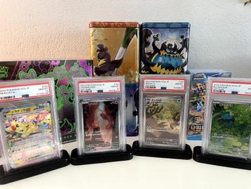 PSA 10 - POKEMON FULL ARTS SLABS -  beschikbaar voor biedingen